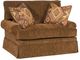 King Hickory Customizable Highland Park Fabric Chair and a Half-0