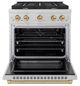 ZLINE Autograph Edition 30" Satin Stainless Steel Pro Style Gas Range-1