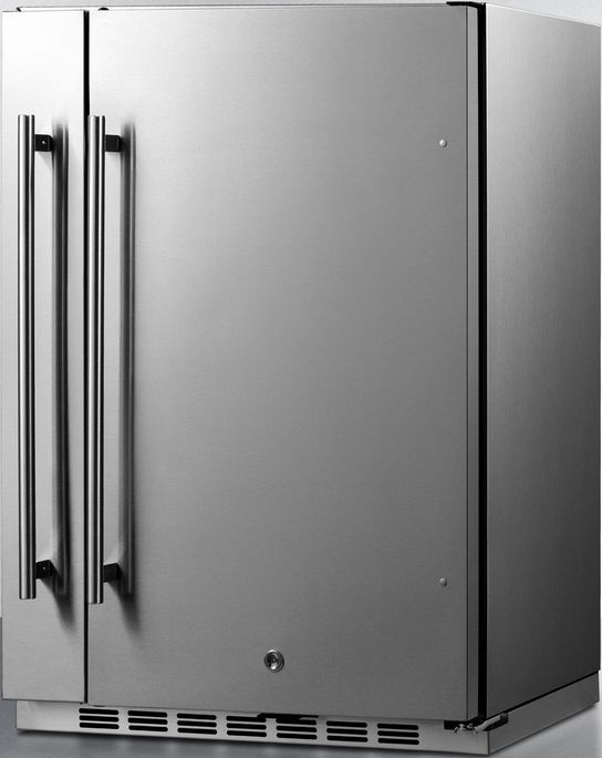Summit® 3.1 Cu. Ft. Stainless Steel Under the Counter Refrigerator-1