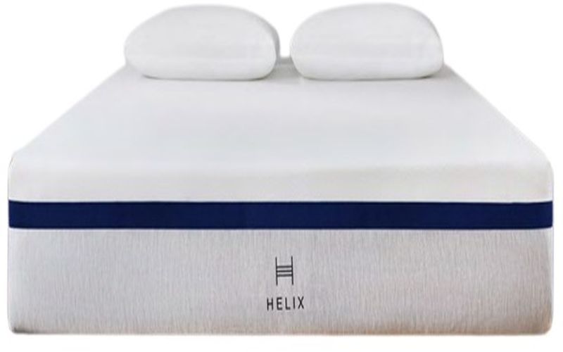 Helix Sleep Core Midnight 11.5" Hybrid Medium Tight Top King Mattress in a Box with GlacioTex™ Cooling Cover