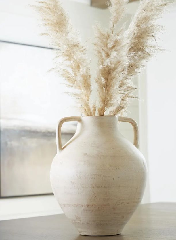 Signature Design by Ashley® Justy Antique Beige Vase-1