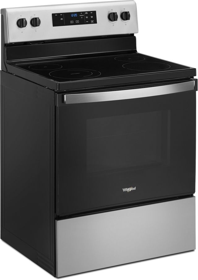 Whirlpool® 30" Stainless Steel Free Standing Electric Range-3