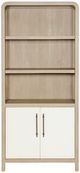 Hooker® Furniture Brixton Ivory/Pebble Bookcase-2