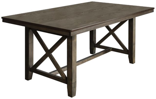 New Classic® Home Furnishings Julius Walnut Brown Dining Table-0