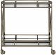 ACME Furniture Kristensen Antique Gold/Mirrored Serving Cart-3