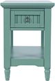 Jofran Inc. Westport Fern Green Leg Chairside Table-1