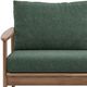 New Classic® Home Furnishings Ashton Moss Acacia/Fabric Outdoor Patio Club Chair-5