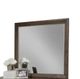 Bernards Asheville Dark Brown Mango Mirror-0