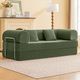 Furniture of America® Perri Olive Green 79" Compressed Sofa-1