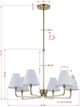 Forty West Remi Bronze Chandelier-1