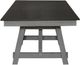 Liberty Furniture Newport 6-Piece Carbon Gray/Smokey Gray Trestle Dining Set-2