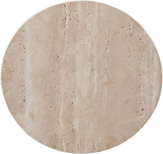 Hooker® Furniture Commerce and Market Martini Beige Accent Table with Gold Base-2