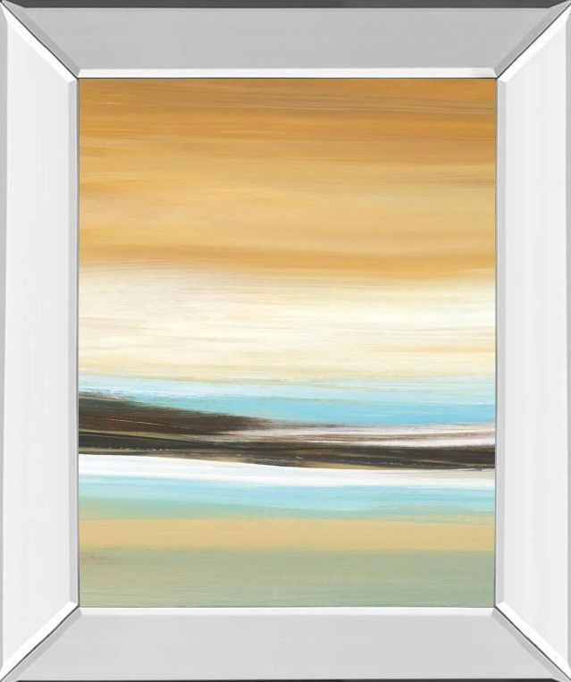 Classy Art Horizons Il By Tesla Mirror Framed Wall Art-1
