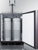Summit® 5.5 Cu. Ft. Panel Ready Beer Cooler/Kegerator-4