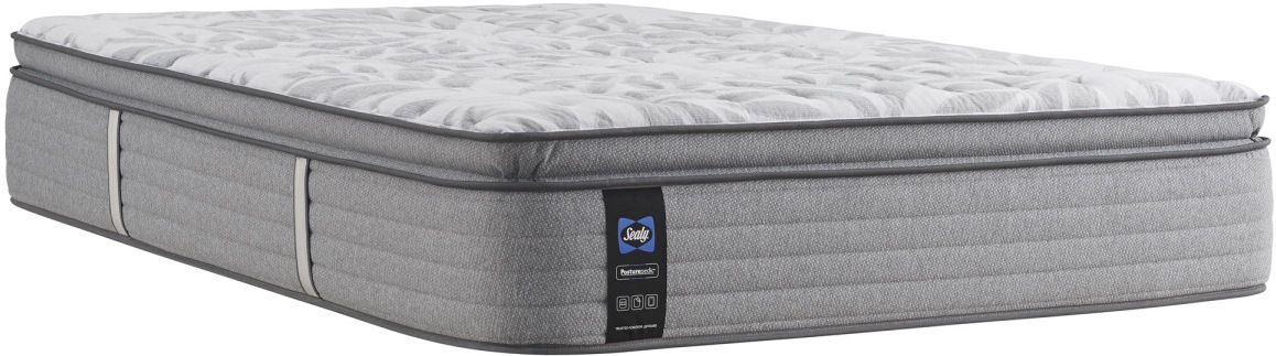 Sealy® Posturepedic® Silver Pine Innerspring Soft Euro Pillow Top Queen Mattress
