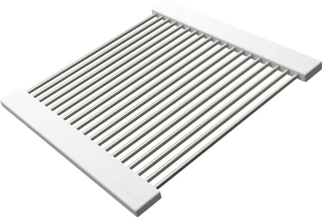 The Galley® Designer White Resin Dual Tier Drying Rack-0