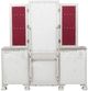 Mazin Furniture Bevelle Silver Vanity Table-3