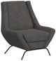 International Furniture Direct Tyne Gray Accent Chair-0