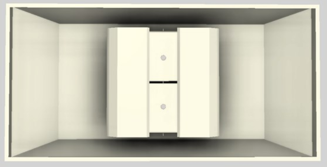 Vent-A-Hood® 60" Biscuit Euro-Style Island Range Hood-2