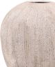 Dovetail Furniture Cream Striped Small Pot-1