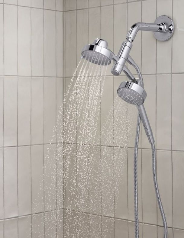 KOHLER® Awaken® Polished Chrome 1.75 GPM 2-in-1 Multifunction Shower Combo Kit-2