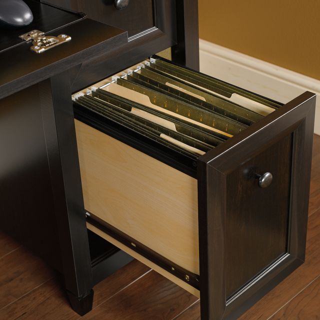 Sauder® Edge Water® Estate Black® Computer Desk-2