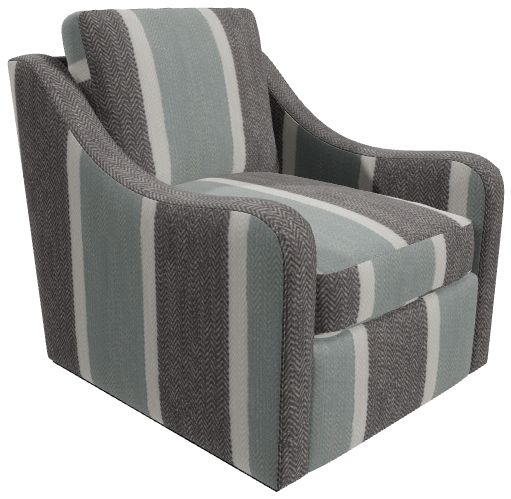 Craftmaster® Customizable CM Modern Swivel Chair-1