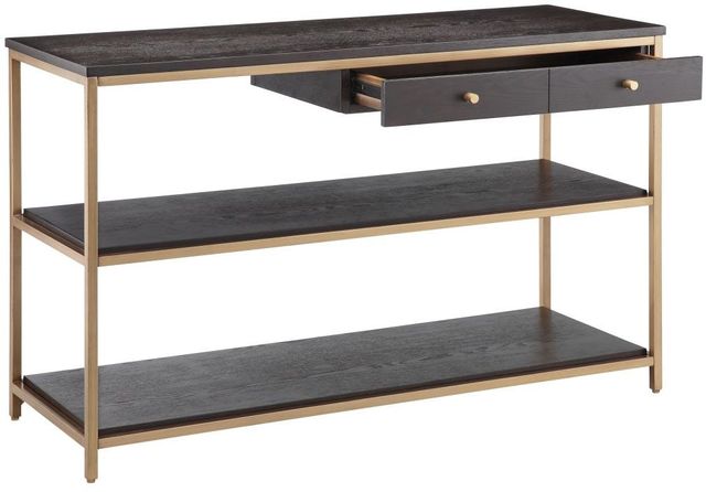 Olliix by Martha Stewart Morocco/Gold Holls Console Table-1