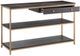 Olliix by Martha Stewart Morocco/Gold Holls Console Table-1