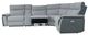 Homelegance® Maroni 6-Piece Gray Modular Power Reclining Sectional with Power Headrest-2