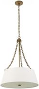 Uttermost® Andalucia Matte Brushed Gold/White 4-Light Pendant-4