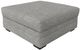 Corinthian Furniture Bianca Gray Ottoman-0