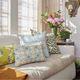 Laura Park Designs English Garden Dorset Garden Gray 22 x 22 Pillow-1