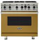 Viking® 5 Series 36" Golden Hour Pro Style Liquid Propane Gas Range-0