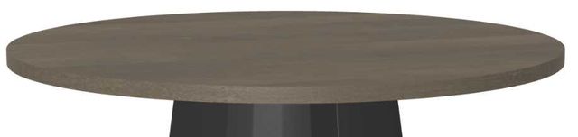 Amisco Customizable Gemma Birch Veneer 42" Round Dining Table-1