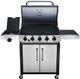Char-Broil® Performance Series™ 5-Burner Black with Stainless Steel Freestanding Natural Gas Grill-3