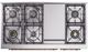 Ilve® Nostalgie II Series 48" Custom RAL Color Pro Style Dual Fuel Range-3