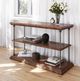 Jofran Inc. Larson Brown Console Sofa Table-1