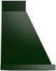 Ilve® Nostalgie II Noblesse 60" Emerald Green Wall Mounted Range Hood with Burnished Trim-2