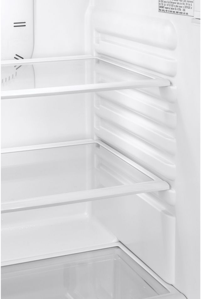 Haier 24" 9.8 Cu. Ft. White Top Freezer Refrigerator-2
