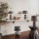 TOV Furniture Minori Black Striped Table Lamp-1