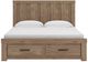 Signature Design by Ashley® Garistyn Light Brown King Panel Storage Bed-2
