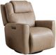 Liberty Furniture Rosalie Safari Gray Leather Single Glider Zero Gravity Power Recliner-0