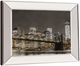 Classy Living Frank, A New York Lights Mirror Framed Wall Art-1