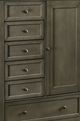 Intercon San Mateo Gray Youth Chifferobe-1