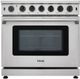 Thor Kitchen® 36" Stainless Steel Pro Style Gas Range-0