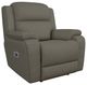 La-Z-Boy® Dorian Smoke Power Rocking Recliner with Headrest-0