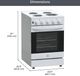 Kenmore® 24" White Freestanding Electric Range-1