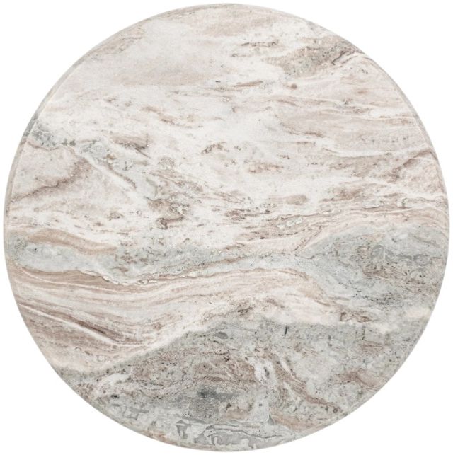 Classic Home Nordens Rusty Gray Marble Coffee Table-2