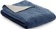 PureCare® Zenzory™ Midnight Blue Weighted Duvet Cover-1